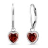 Gem Stone King 925 Sterling Silver 6MM Heart Shape Gemstone