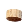 Bark and Lindy Oak Wood Plugs 1/2 inch, Flat Head,
