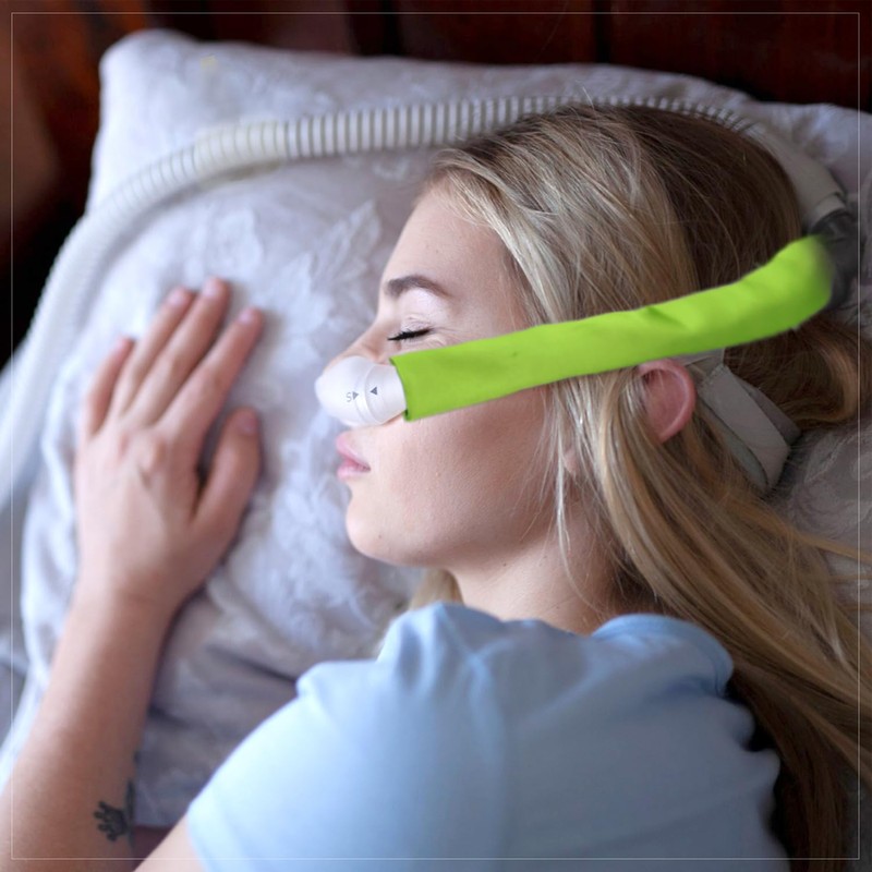 2 Pack Satin CPAP Strap Covers Silk CPAP Frame Cover