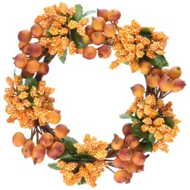 Worth Imports 2.5" Berry Candle Ring, Autumn