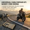2 Pieces Motorcycle Universal Cable Pulley Universal Repair Kit Bowden