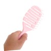 FOMIYES -static Curved Vented Hair Brush Set Salon Massage Comb