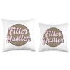 Filler Hustler Med Spa Pun & Dermal Filler Saying Hustler