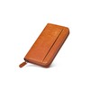 jxleichi Men's Long Wallet, Large Capacity, Long Wallet, Genuine Leather,