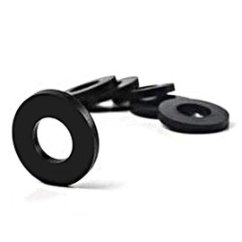 Wideskall® Rubber Flat Washer Grommet 3/4" inch (Pack of 50)