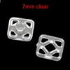 Bluemoona 60 Sets - 7mm Plastic Poppers Press Studs Sew