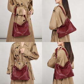 Cnoles Hobo Bag For Women Ladies Fashion Leather Handbag And Purses Tote Shoulder Satchel Crossbody Bags Top Handle Purse