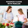 MUELLER HOME 4.5 QT Enameled Cast Iron Dutch Oven, Heavy-Duty