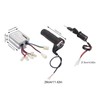 36V 500W Brush Motor Speed Controller With Throttle Grip Electric