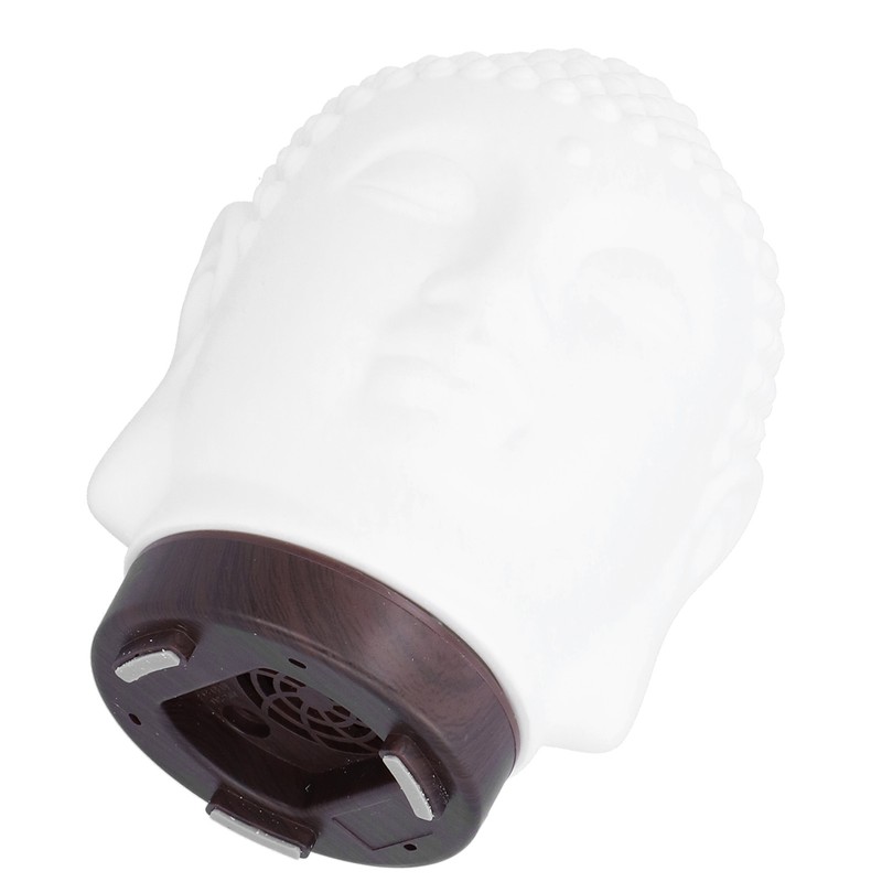 100‑200ml Ceramic Humidifier Buddha Shaped Aroma Diffuser with Night Light