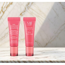 Mil Cosmetics Berry Fruit Bliss Lip Balm – Hydrating & Nourishing Lip Care with Natural Fruit Extracts