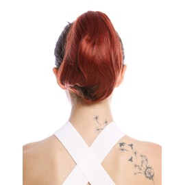 WIG ME UP - N869-V-350 Ponytail Braid Short Straight Red Copper 20 cm