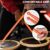 Drum Sticks 5A Drumsticks (2Pack-Orange)