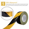 Waterproof Reflective Safety Tape Roll 2"X150' Yellow Black Striped Floor