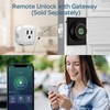 GeekTale Fingerprint Deadbolt with App, Smart Deadbolt Lock for Front