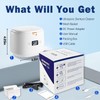 Ultrasonic Retainer Cleaner, Sonic Dental Cleaning U-V Machine for Dentures,