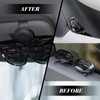 Konohan Sunglasses Holder for Car Visor Leather Eyeglass Hanger Magnetic