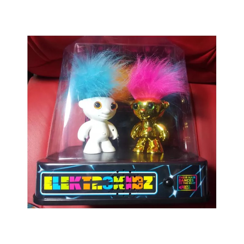ElectroKidz STORE DISPLAY Dancing Hair Trolls NIB Sealed - RARE