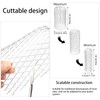 4 Pack Aluminum Gutter Guards Expandable Filter Strainer Leaf Strainer