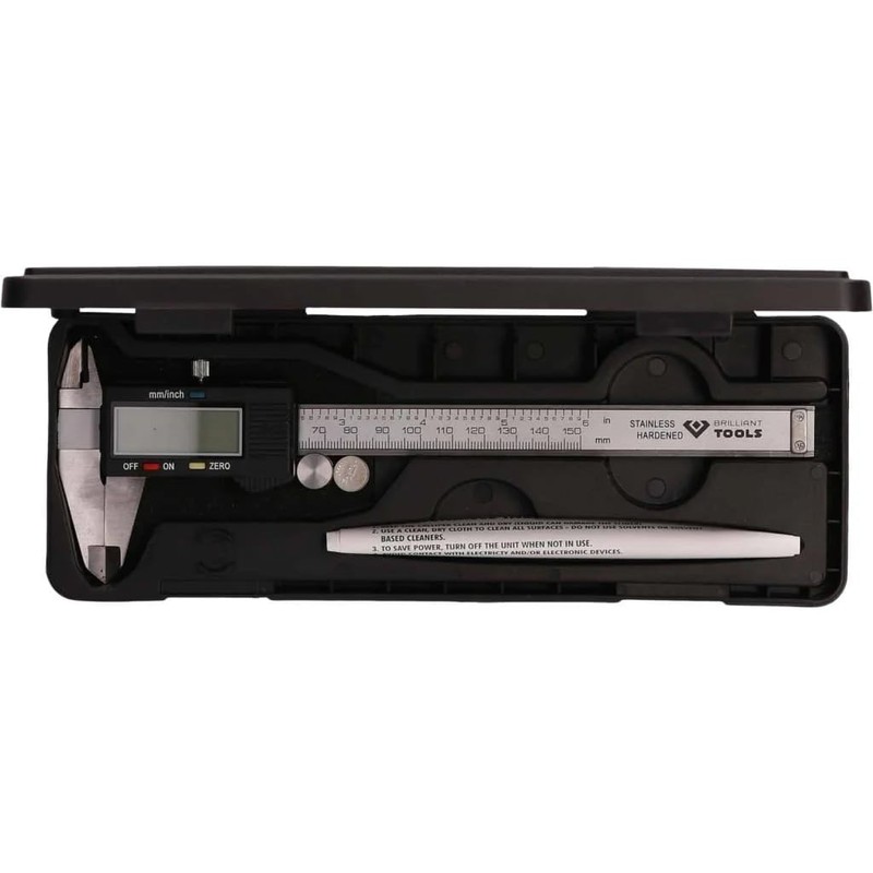 BRILLIANT TOOLS BT114900 Digital Caliper [Powered by KS Tools], 235