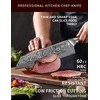 SANMUZUO 8.5 inch Kiritsuke Kitchen Chef Knife - 67 Layers