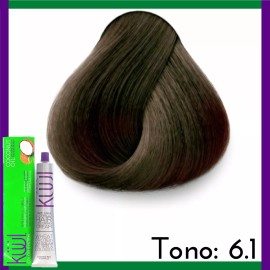 Kuul Tinte Cabello Tono 6.1 Rubio Obscuro Cenizo Tubo 90g