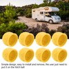 8Pcs Truck Tow Ball Cover 50mm Strong Protection Soft Rugged