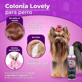 Colonia Lovely 125 Ml Para Perros