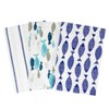 Wrapables Dish Towels, Cotton, Fish, One Size
