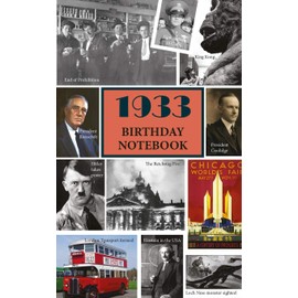 1933 Birthday Notebook: a great alternative to a birthday card