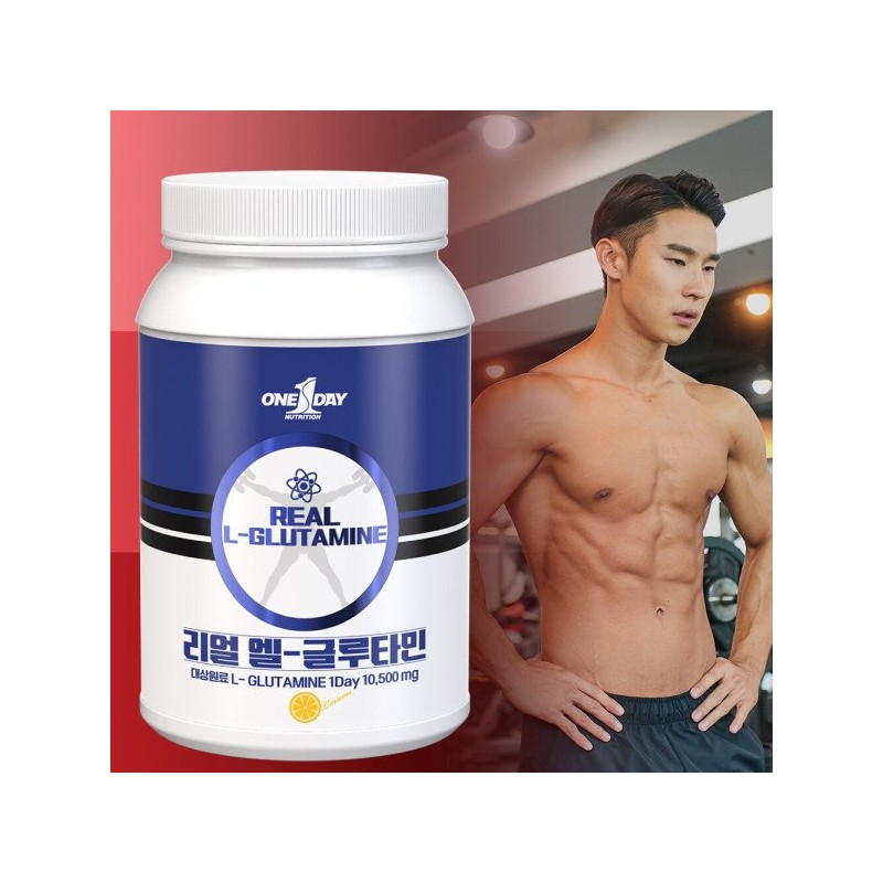 리얼 엘-글루타민 단백질 헬스보충제 Real L-Glutamine Protein Health Supplement