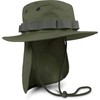 Boonie Hat Brim Outdoor Hat 'Junglescout' with Removable Neck Protection