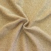 STOFFKONTOR Lurex Jersey Fabric Glitter Sold by the Metre Ochre