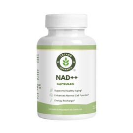 Lozano Organics NAD Supplement - Liposomal NAD with Resveratrol - High Purity NAD Supplement for Anti-Aging, Energy, Focus and Overall Wellness- 60 Capsules