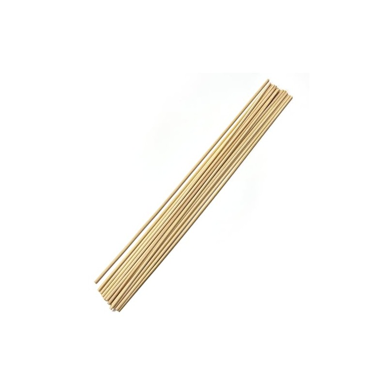 20 Bamboo Ladders, Diameter: Approx. 0.1 inches (3 mm), Length: