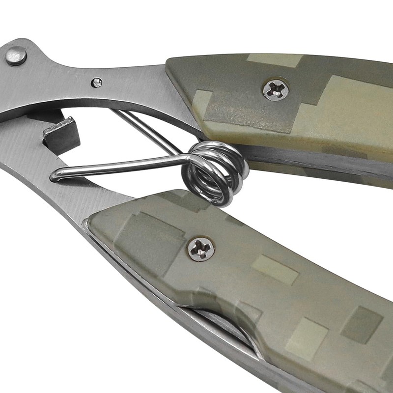 ANCLLO Multi-Functional Lightweight Stainless Steel Fishing Plier Fishing Gear with