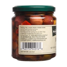 FRATELLI MANTOVA SINCE 1905 Mantova Italian Mixed Olives (Pack of 2) Great Taste,, 9.87 Ounce