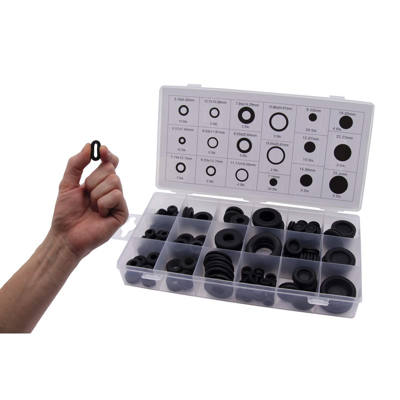 Rubber Grommets in 18 Sizes Rubber Plugs Body Plugs Blanking