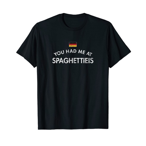 Spaghettieis Germany Vanilla Ice Cream Extrude Chocolate Nut T-Shirt