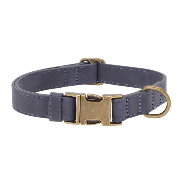 RENEWREVITAL Dog Collar Soft PU Durable Heavy Duty Quick Release