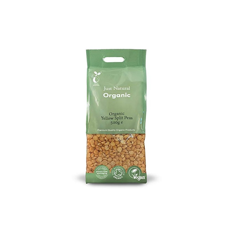 Organic Yellow Split Peas 500g
