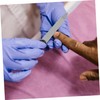 Healeved Nail Files Set Metalic Stainless Steel Cuticle Tools Smooth