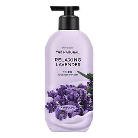 On the Body The Natural Body Lotion Relaxing Lavender Fragrance, 400ml, 1 Piece / 온더바디 더내추럴 바디로션 릴렉싱 라벤더향, 400ml, 1개