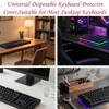 50Pcs Keyboard Cover - Disposable Keyboard Protector for Desktop Dustproof