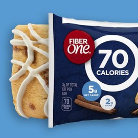 Fiber One Fiber One 70 Calorie Soft-Baked Bars, Cinnamon Coffee Cake, 18 ct