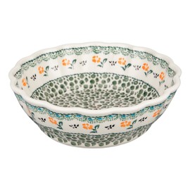[Zaklady Ceramiczne Boleslawiec/zakuwadyi boresuwaヴxietu Pottery] Bowl (Bowl), 21 cm – 887 po-rissyupotari-