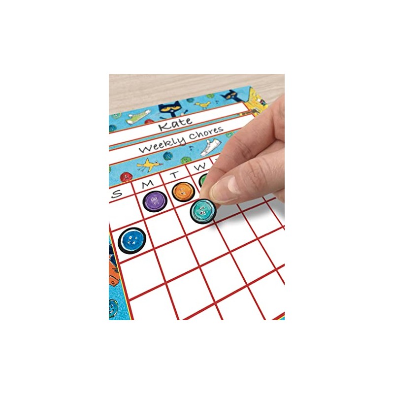 Edupress Pete The Cat Groovy Buttons Mini Stickers (EP63937)