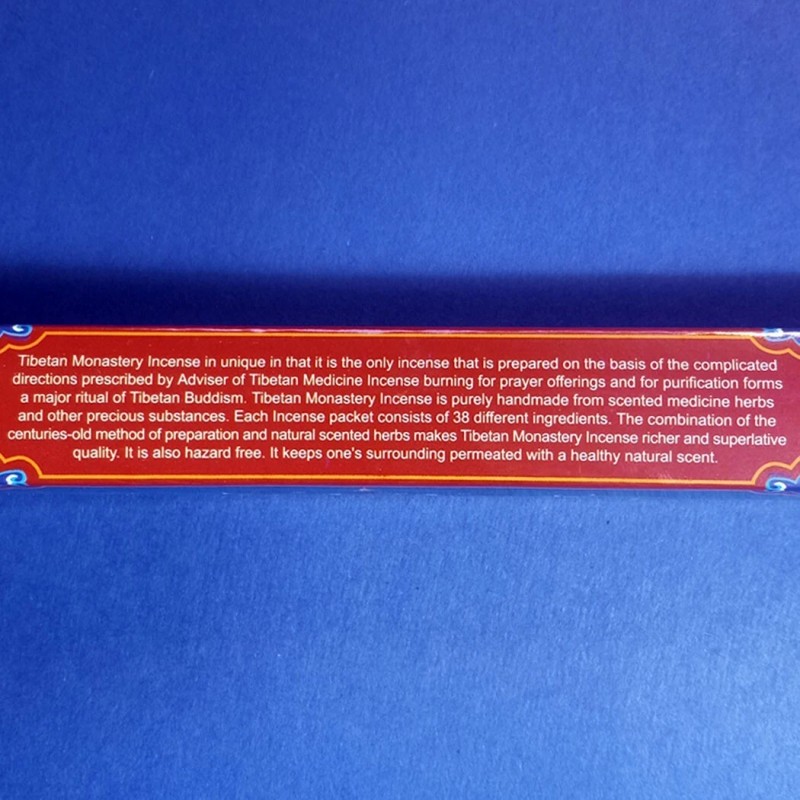 Tibetan Monastery Incense, Traditional Aromatic Medicinal Incense - Nepal