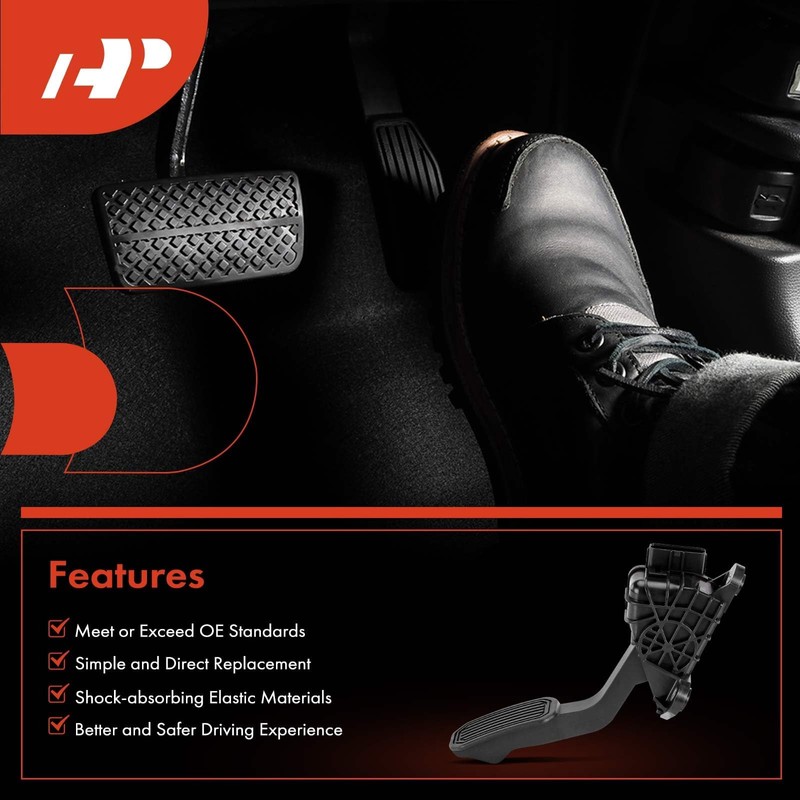 A-Premium Accelerator Pedal with Position Sensor Assembly Compatible with Toyota