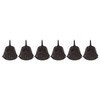 100PCS Plastic Fertilizer Mesh Basket with Lid Planting Fertilizer Net